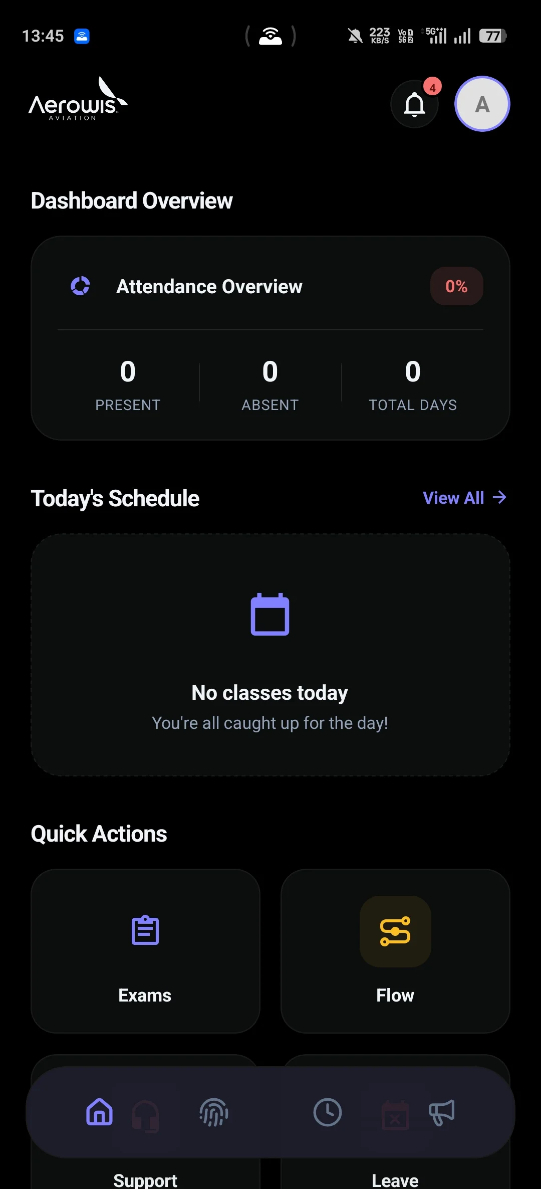 Aerowis FlightOps & Academic ERP - Unified Aviation Academy Suite (Mobile)